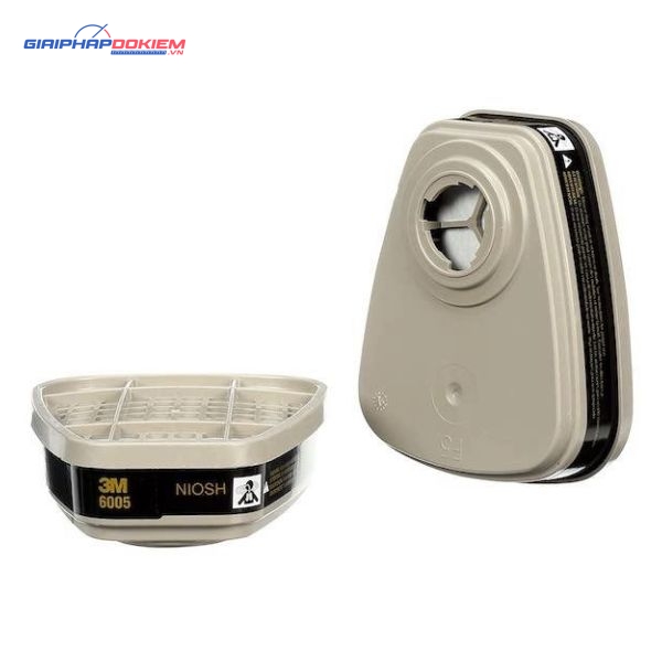 Phin lọc hơi hữu cơ Formaldehit 3M 6005 1 Phin lọc hơi hữu cơ Formaldehit 3M 6005