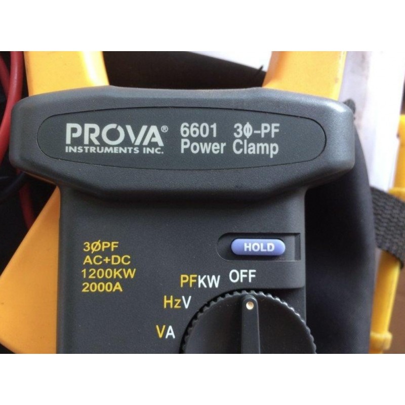 Ampe kìm đo công suất AC/DC Prova 6601 9 Ampe kìm đo công suất AC/DC Prova 6601 - Ảnh 3