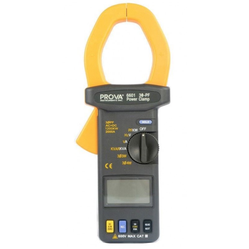 Ampe kìm đo công suất AC/DC Prova 6601 7 Ampe kìm đo công suất AC/DC Prova 6601