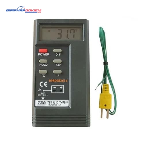 Máy đo nhiệt độ tiếp xúc TES 1310 11 Máy đo nhiệt độ tiếp xúc TES 1310