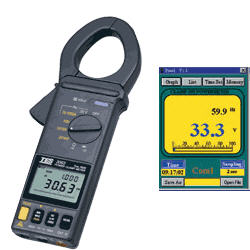 Ampe kìm đo công suất AC/DC TES 3063 8 Ampe kìm đo công suất AC/DC TES 3063 - Ảnh 4