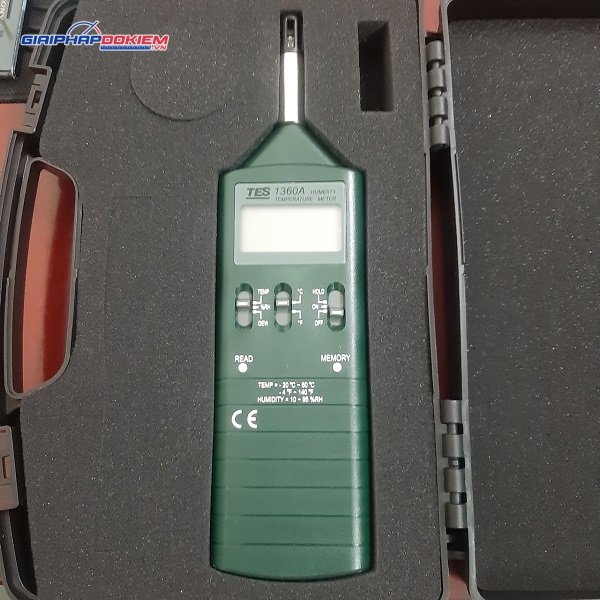 Máy đo nhiệt độ độ ẩm TES 1360A 18 Máy đo nhiệt độ độ ẩm TES 1360A - Ảnh 4