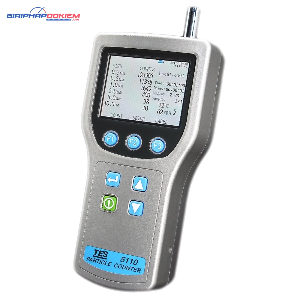 Máy đếm hạt bụi TES 5110 20 Máy đếm hạt bụi TES 5110 - Ảnh 9