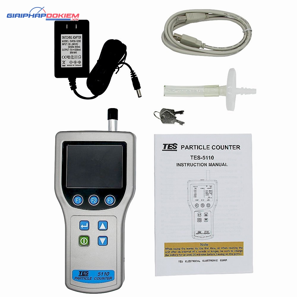 Máy đếm hạt bụi TES 5110 18 Máy đếm hạt bụi TES 5110 - Ảnh 7