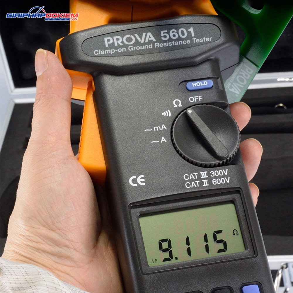 Ampe kìm đo điện trở nối đất Prova 5601 24 Ampe kìm đo điện trở nối đất Prova 5601 - Ảnh 12