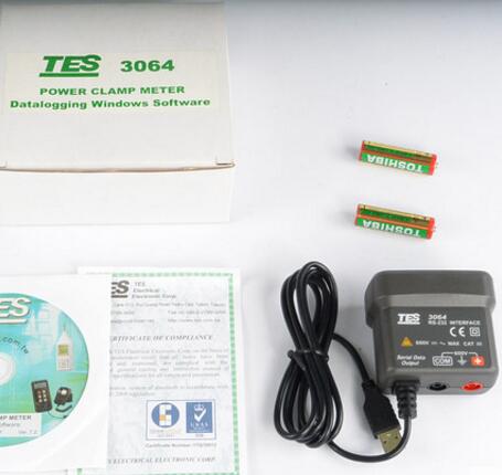 Bộ chuyển đổi kết nối Ampe kìm TES 3064 24 Bộ chuyển đổi kết nối Ampe kìm TES 3064 - Ảnh 10