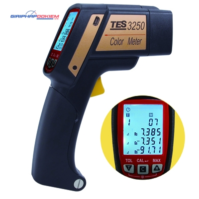 Súng đo màu ánh sáng TES 3250 8 Súng đo màu ánh sáng TES 3250 - Ảnh 2