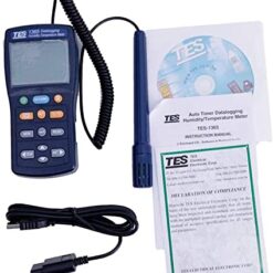 Máy đo nhiệt độ độ ẩm TES 1365 32 411WUKNvlYL