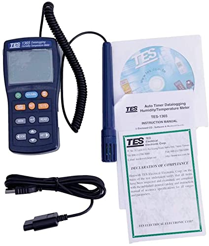 Máy đo nhiệt độ độ ẩm TES 1365 19 Máy đo nhiệt độ độ ẩm TES 1365 - Ảnh 7