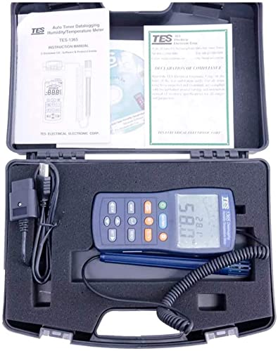 Máy đo nhiệt độ độ ẩm TES 1365 23 Máy đo nhiệt độ độ ẩm TES 1365 - Ảnh 11