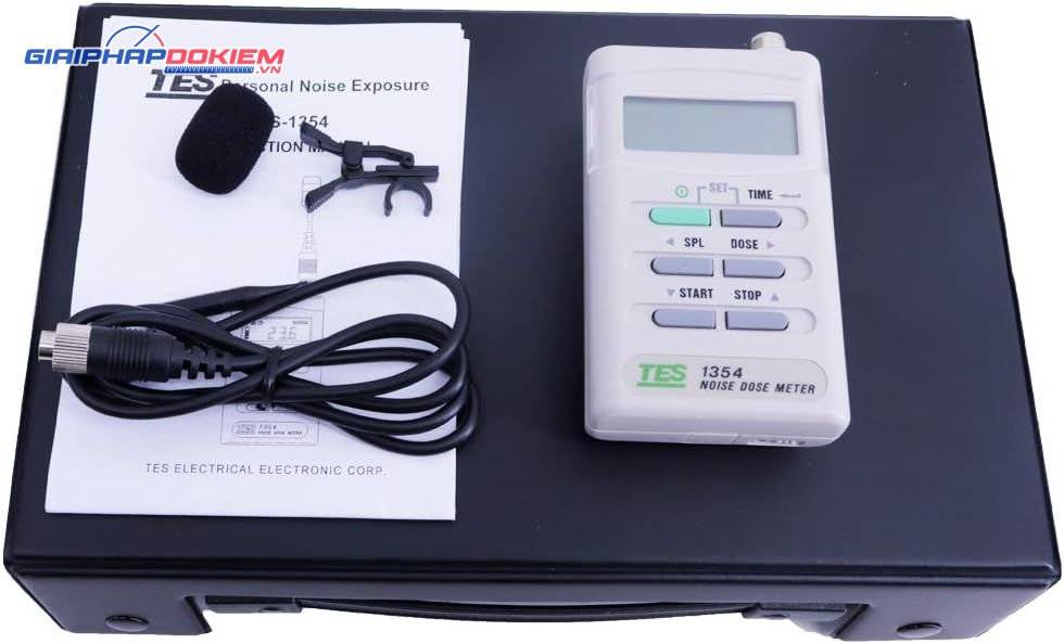 Máy đo độ ồn TES 1354 22 Máy đo độ ồn TES 1354 - Ảnh 10
