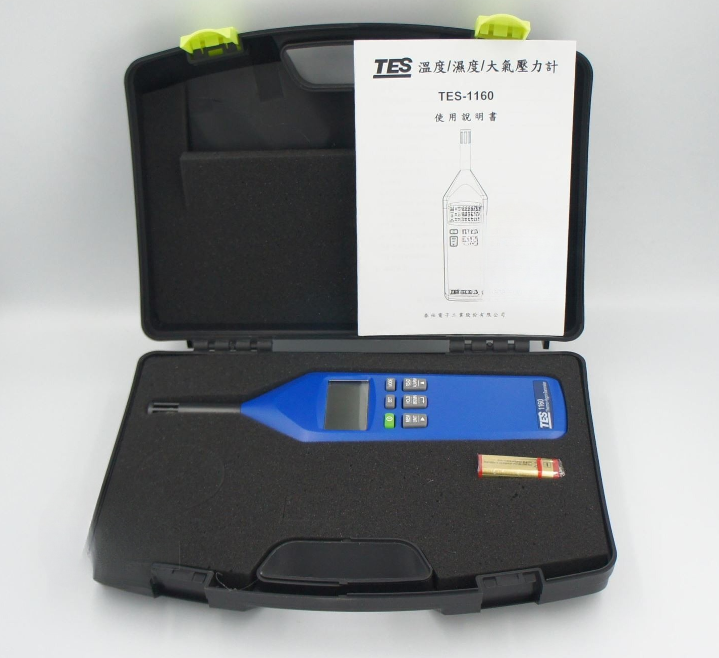 Máy đo nhiệt độ độ ẩm ,áp suất TES 1160 21 Máy đo nhiệt độ độ ẩm ,áp suất TES 1160 - Ảnh 7