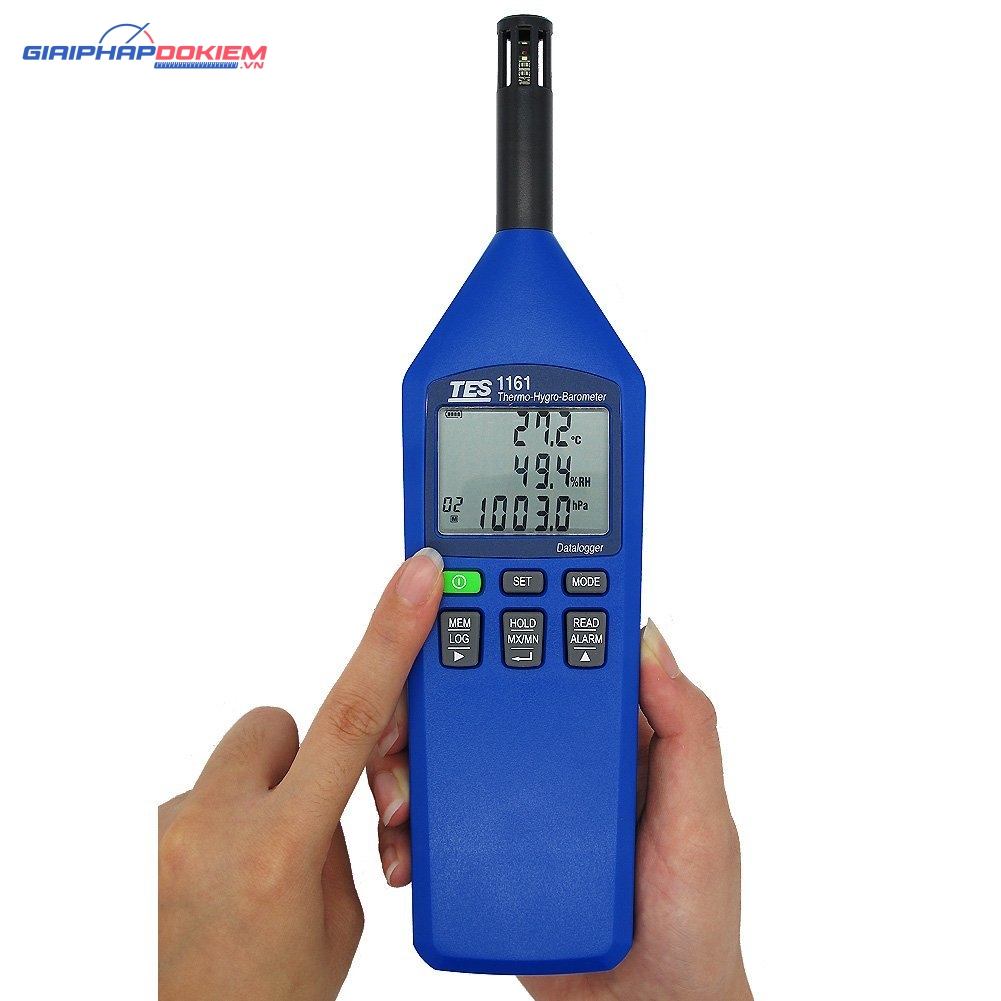 Máy đo nhiệt độ độ ẩm ,áp suất TES 1161 20 Máy đo nhiệt độ độ ẩm ,áp suất TES 1161 - Ảnh 9