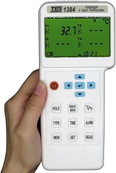 Máy ghi dữ liệu/đo nhiệt 4 kênh TES 1384 17 Máy ghi dữ liệu/đo nhiệt 4 kênh TES 1384 - Ảnh 7