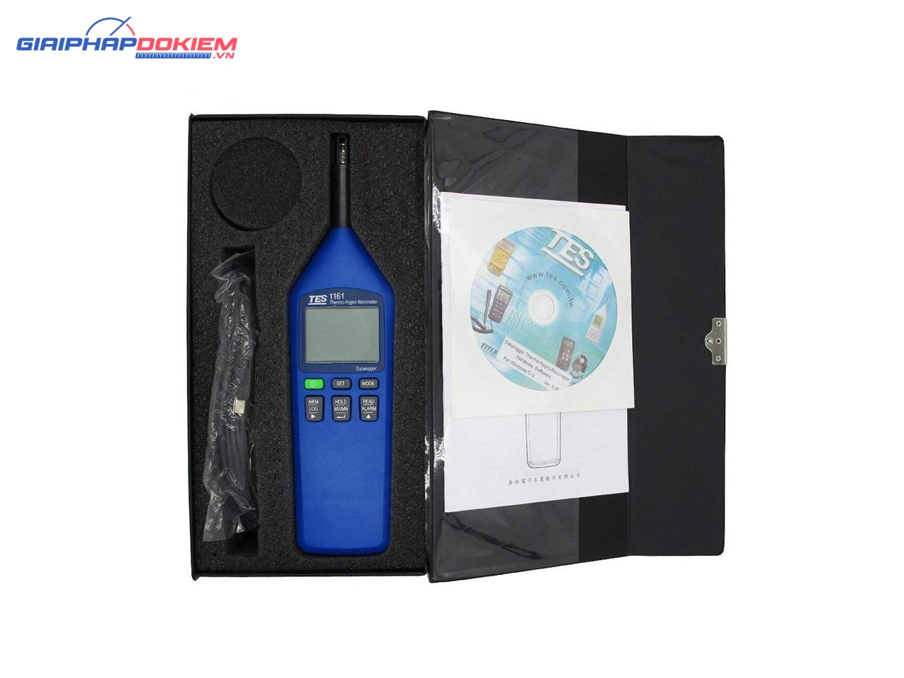 Máy đo nhiệt độ độ ẩm ,áp suất TES 1160 18 Máy đo nhiệt độ độ ẩm ,áp suất TES 1160 - Ảnh 4