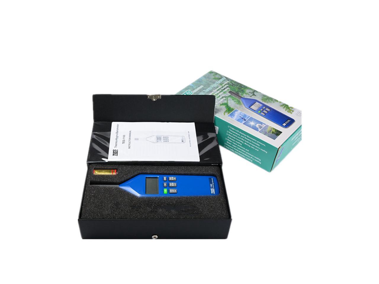 Máy đo nhiệt độ độ ẩm ,áp suất TES 1160 44 Máy đo nhiệt độ độ ẩm ,áp suất TES 1160