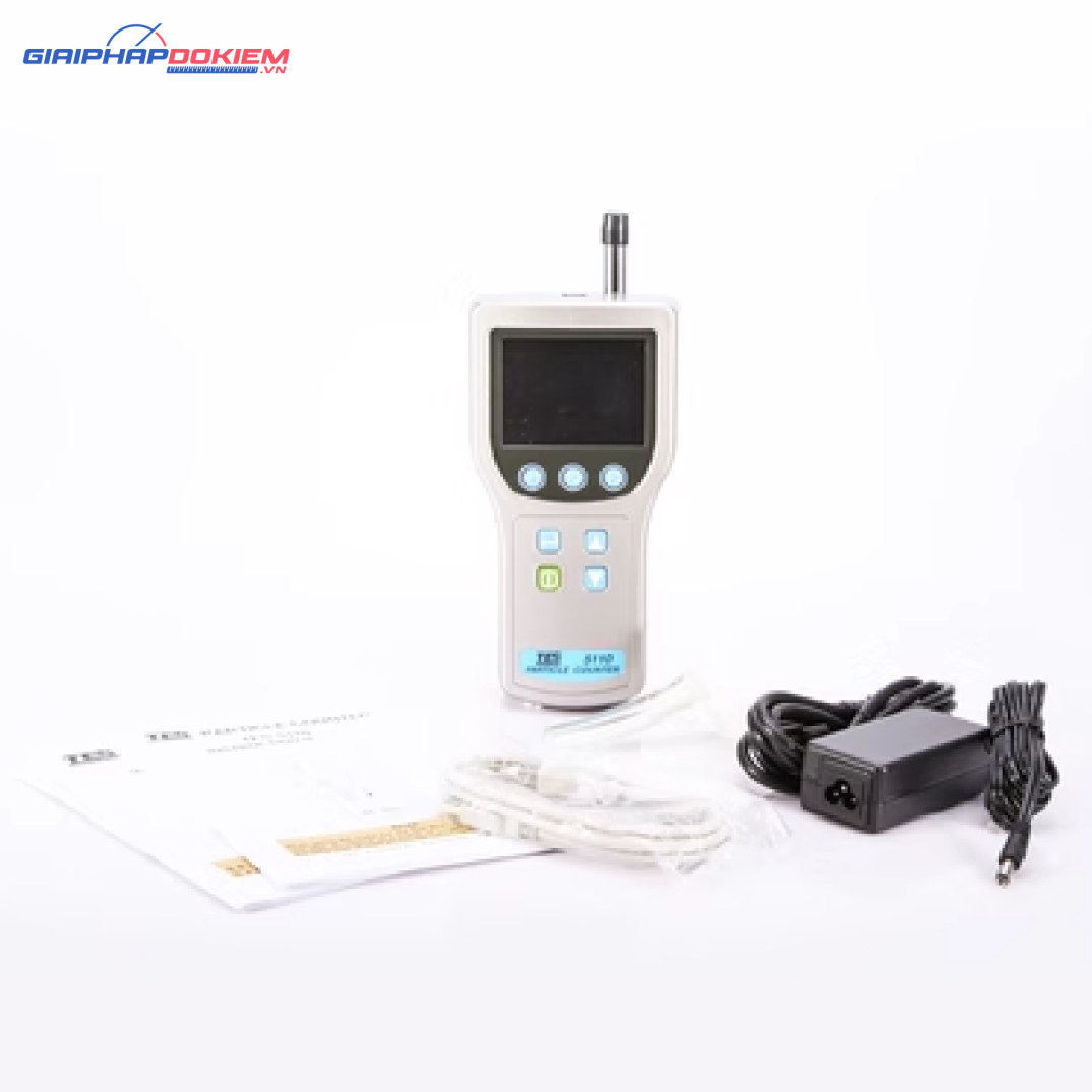 Máy đếm hạt bụi TES 5110 15 Máy đếm hạt bụi TES 5110 - Ảnh 4