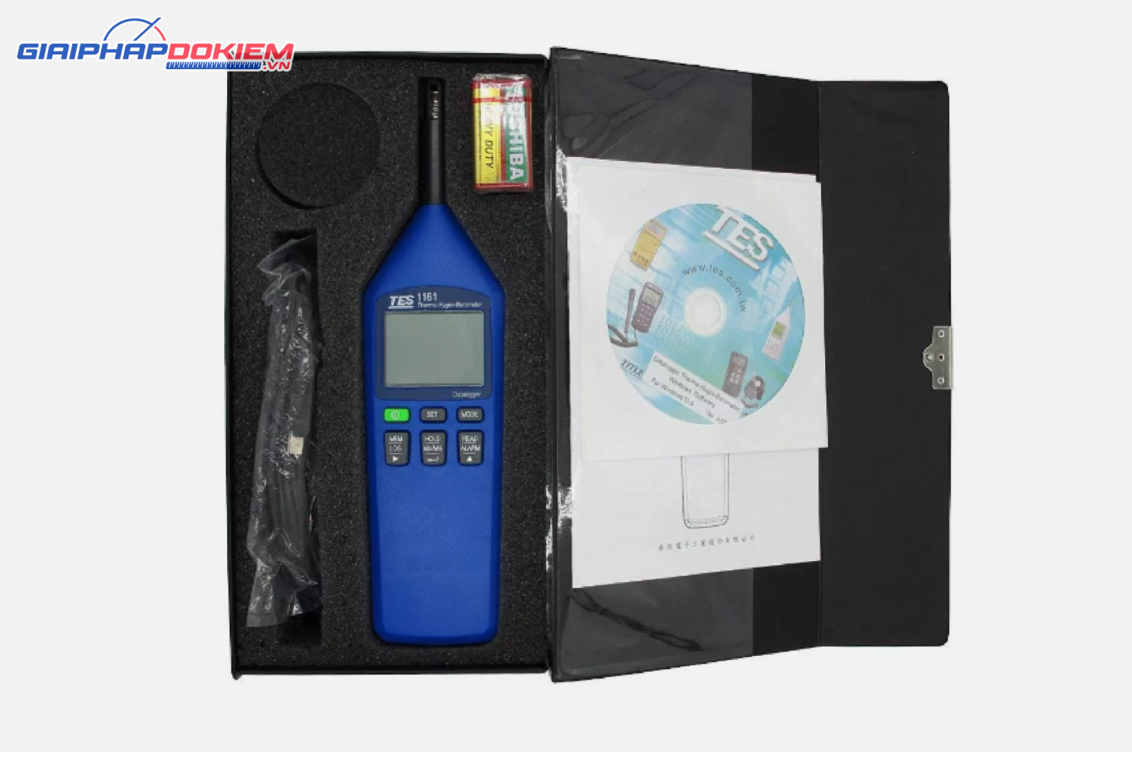 Máy đo nhiệt độ độ ẩm ,áp suất TES 1161 18 Máy đo nhiệt độ độ ẩm ,áp suất TES 1161 - Ảnh 7