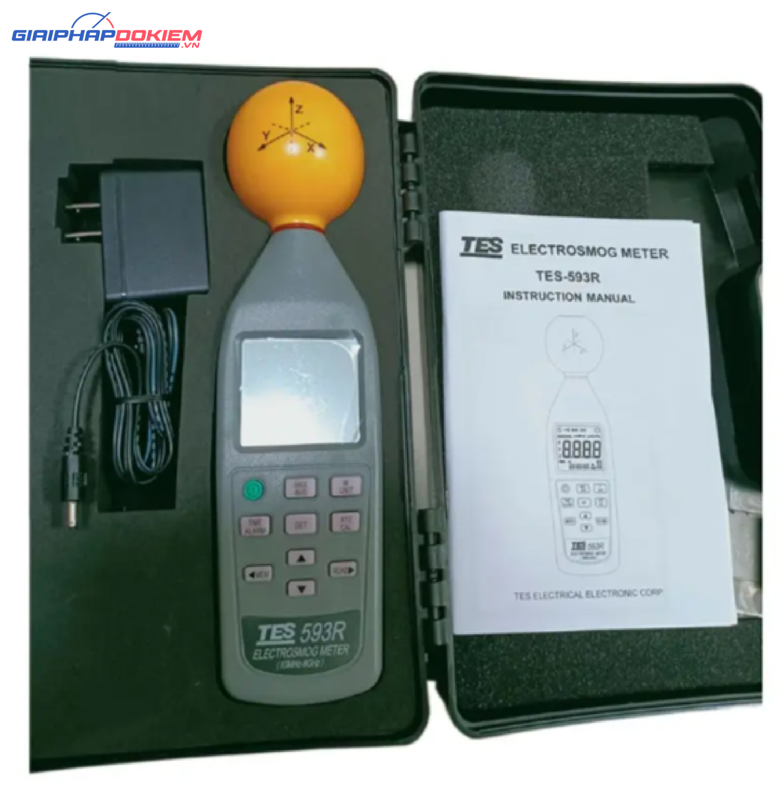 Máy đo điện trường TES 593R 14 Máy đo điện trường TES 593R - Ảnh 5