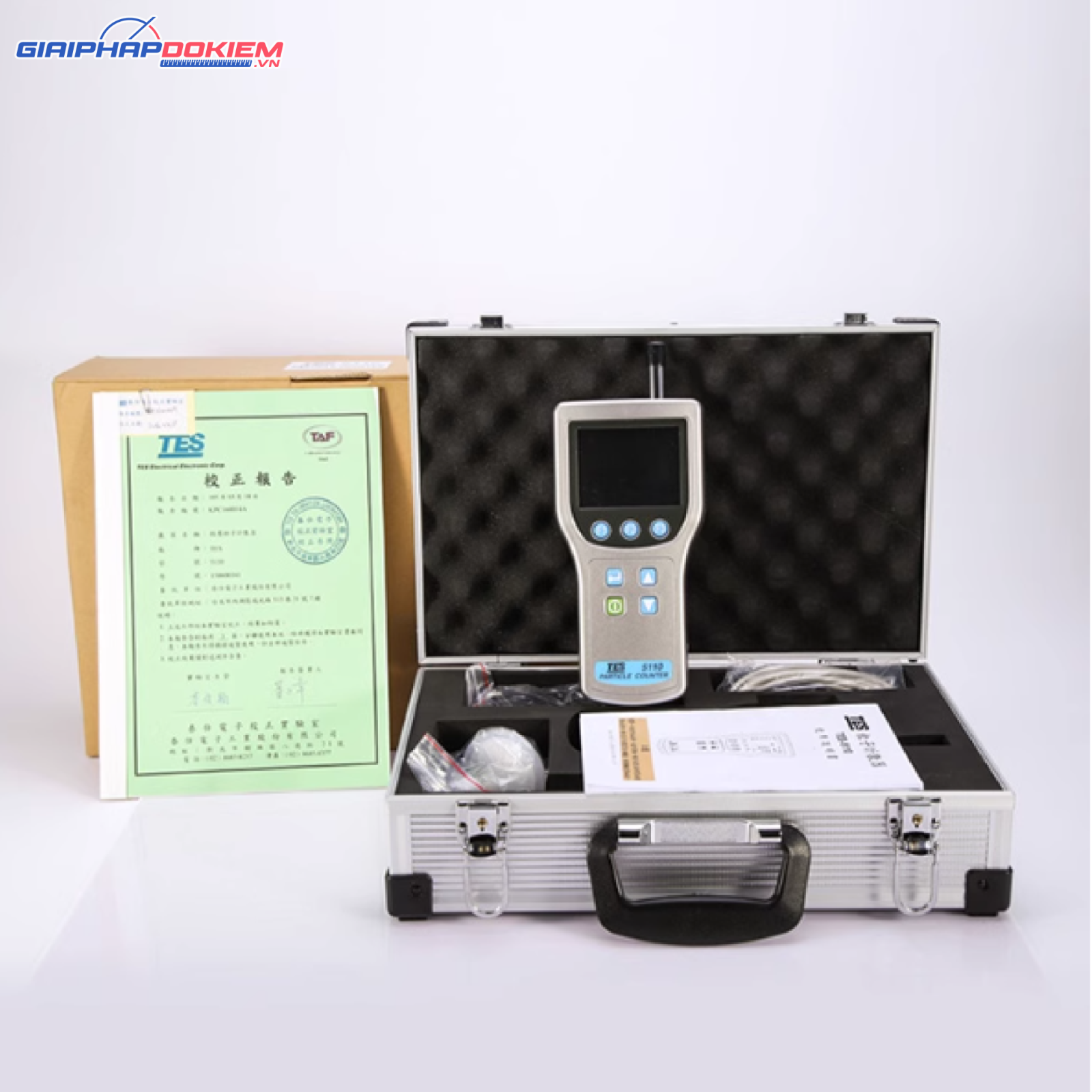 Máy đếm hạt bụi TES 5110 16 Máy đếm hạt bụi TES 5110 - Ảnh 5