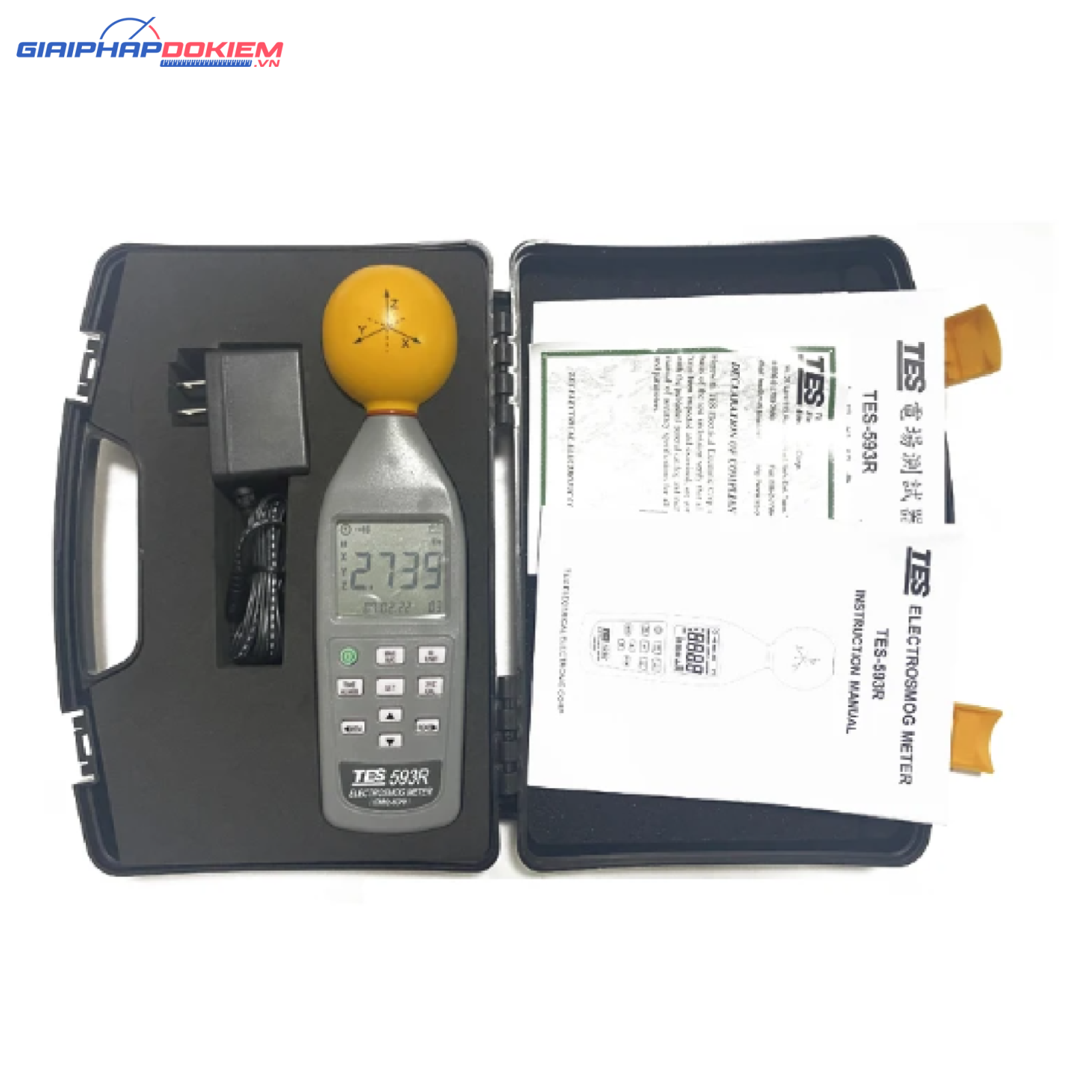 Máy đo điện trường TES 593R 12 Máy đo điện trường TES 593R - Ảnh 3