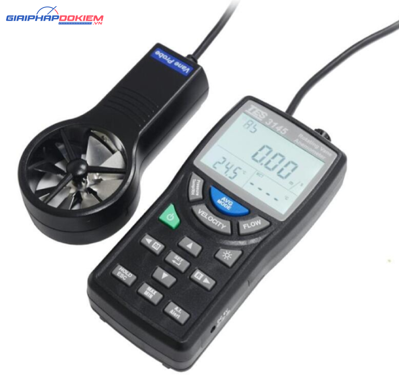 Máy đo tốc độ gió TES 3145 9 Máy đo tốc độ gió TES 3145 - Ảnh 3