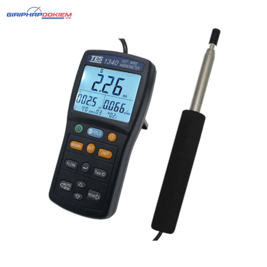 Máy đo tốc độ gió TES 1340 16 Máy đo tốc độ gió TES 1340 - Ảnh 4