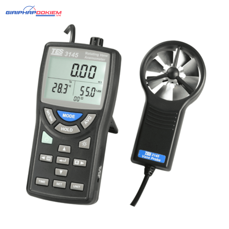 Máy đo tốc độ gió TES 3145 7 Máy đo tốc độ gió TES 3145