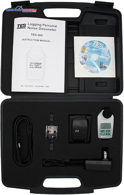 Máy đo âm thanh TES 660 14 Máy đo âm thanh TES 660 - Ảnh 4