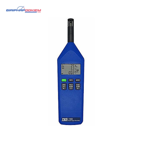 Máy đo nhiệt độ độ ẩm ,áp suất TES 1160 15 Máy đo nhiệt độ độ ẩm ,áp suất TES 1160