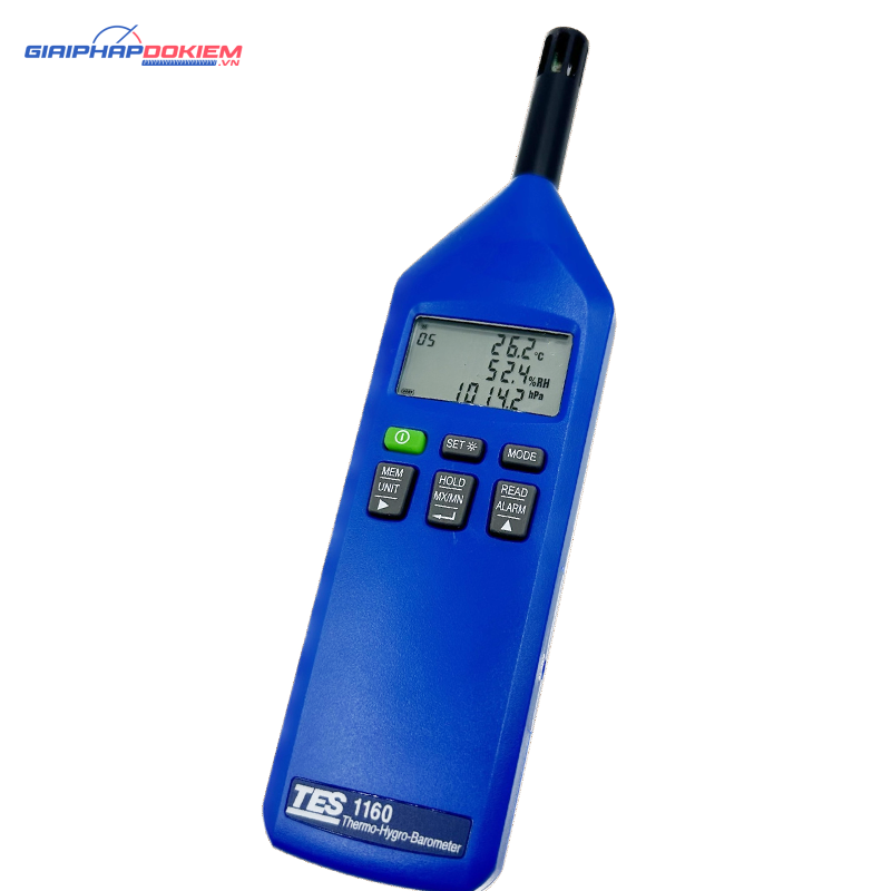 Máy đo nhiệt độ độ ẩm ,áp suất TES 1160 16 Máy đo nhiệt độ độ ẩm ,áp suất TES 1160 - Ảnh 2