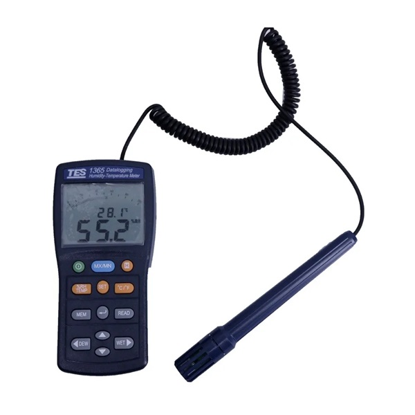 Máy đo nhiệt độ độ ẩm TES 1365 13 Máy đo nhiệt độ độ ẩm TES 1365