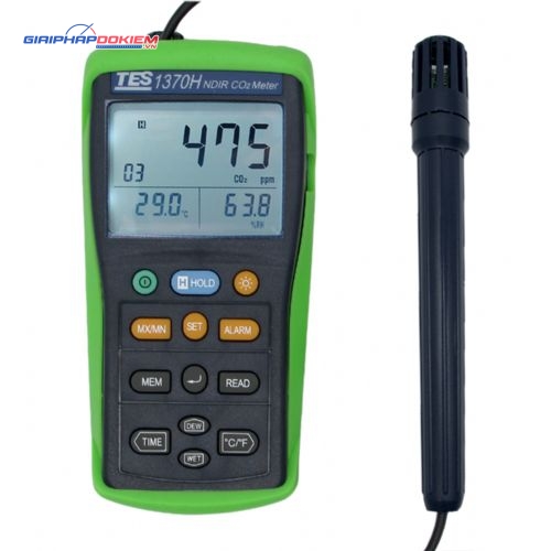 Máy đo khí CO2 TES 1370H 14 Máy đo khí CO2 TES 1370H