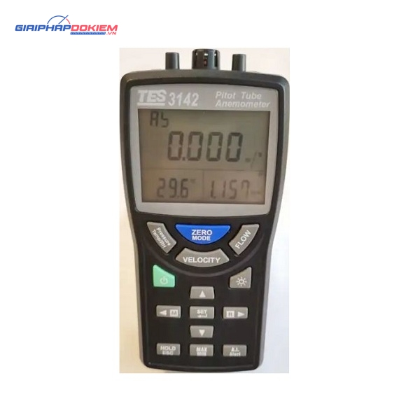 Máy đo áp suất lưu lượng không khí TES 3142 11 Máy đo áp suất lưu lượng không khí TES 3142 - Ảnh 3