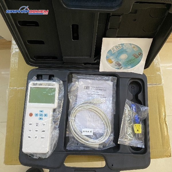 Máy ghi dữ liệu/đo nhiệt 4 kênh TES 1384 15 Máy ghi dữ liệu/đo nhiệt 4 kênh TES 1384 - Ảnh 5