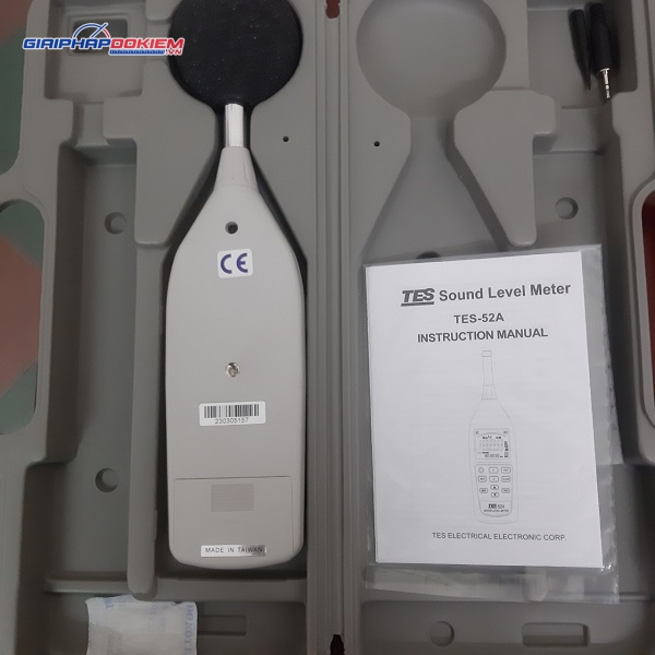 Máy đo độ ồn TES 52A 16 Máy đo độ ồn TES 52A - Ảnh 4