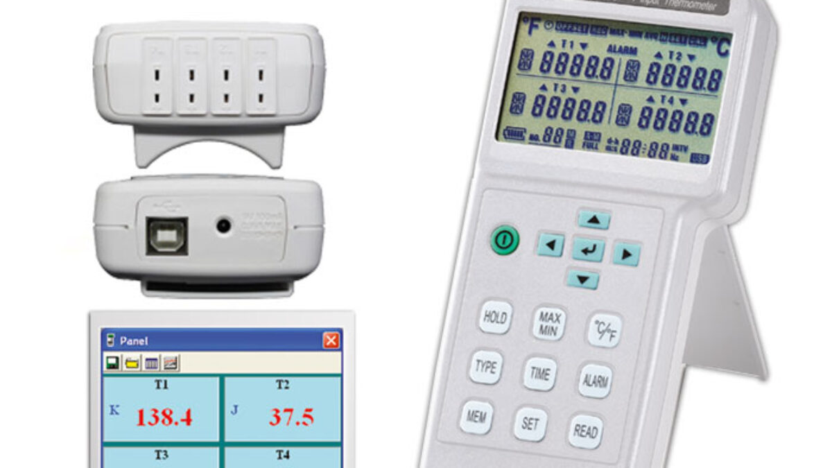 Máy ghi dữ liệu/đo nhiệt 4 kênh TES 1384 19 Máy ghi dữ liệu/đo nhiệt 4 kênh TES 1384 - Ảnh 9