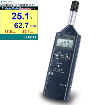 Máy đo nhiệt độ độ ẩm TES 1361C 13 Máy đo nhiệt độ độ ẩm TES 1361C - Ảnh 2