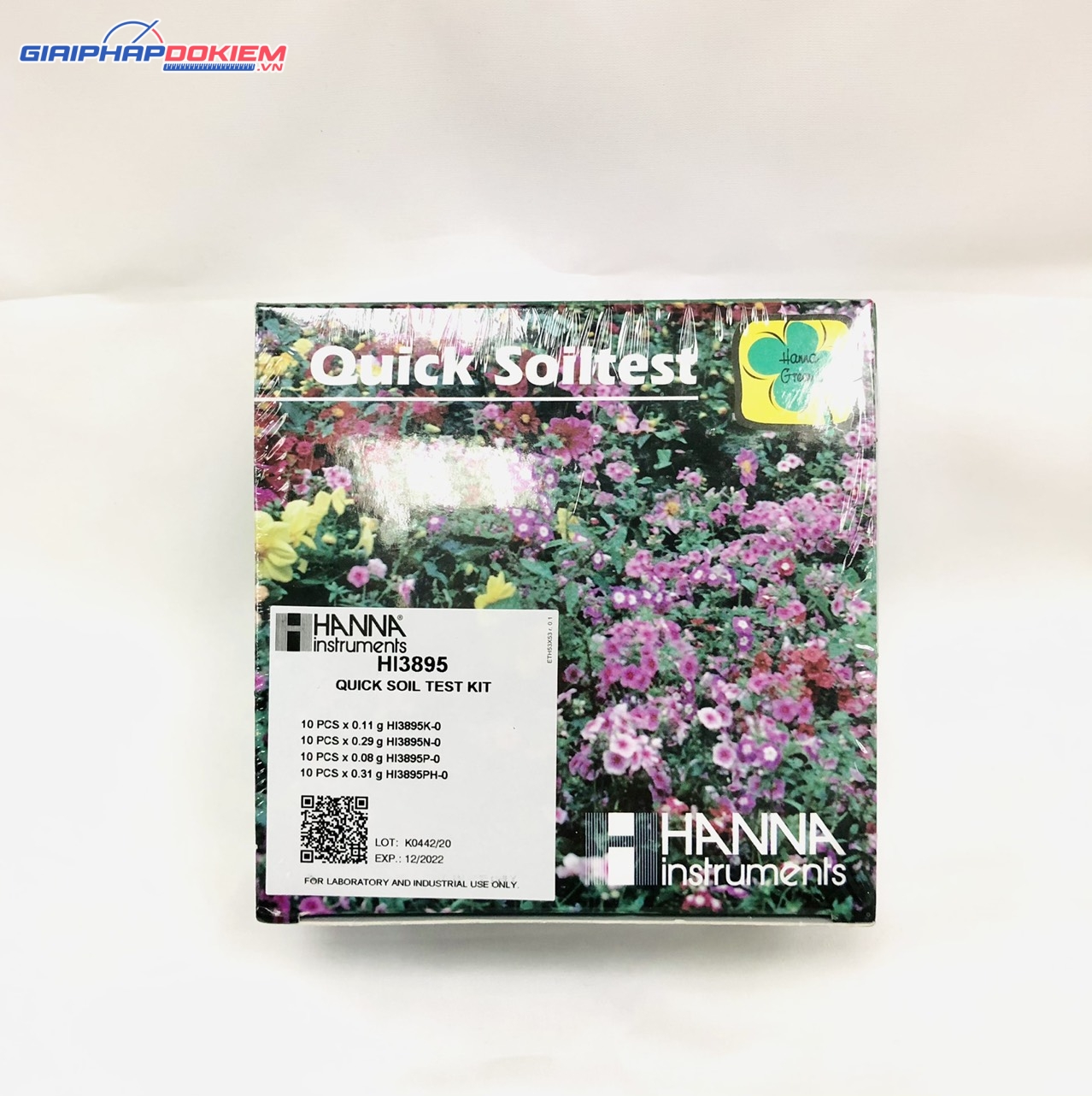 Bộ Dụng Cụ Đo Dinh Dưỡng NPK và pH Của Đất, 10 Lần Đo Hanna HI3895 2 Bộ Dụng Cụ Đo Dinh Dưỡng NPK và pH Của Đất, 10 Lần Đo Hanna HI3895 - Ảnh 2