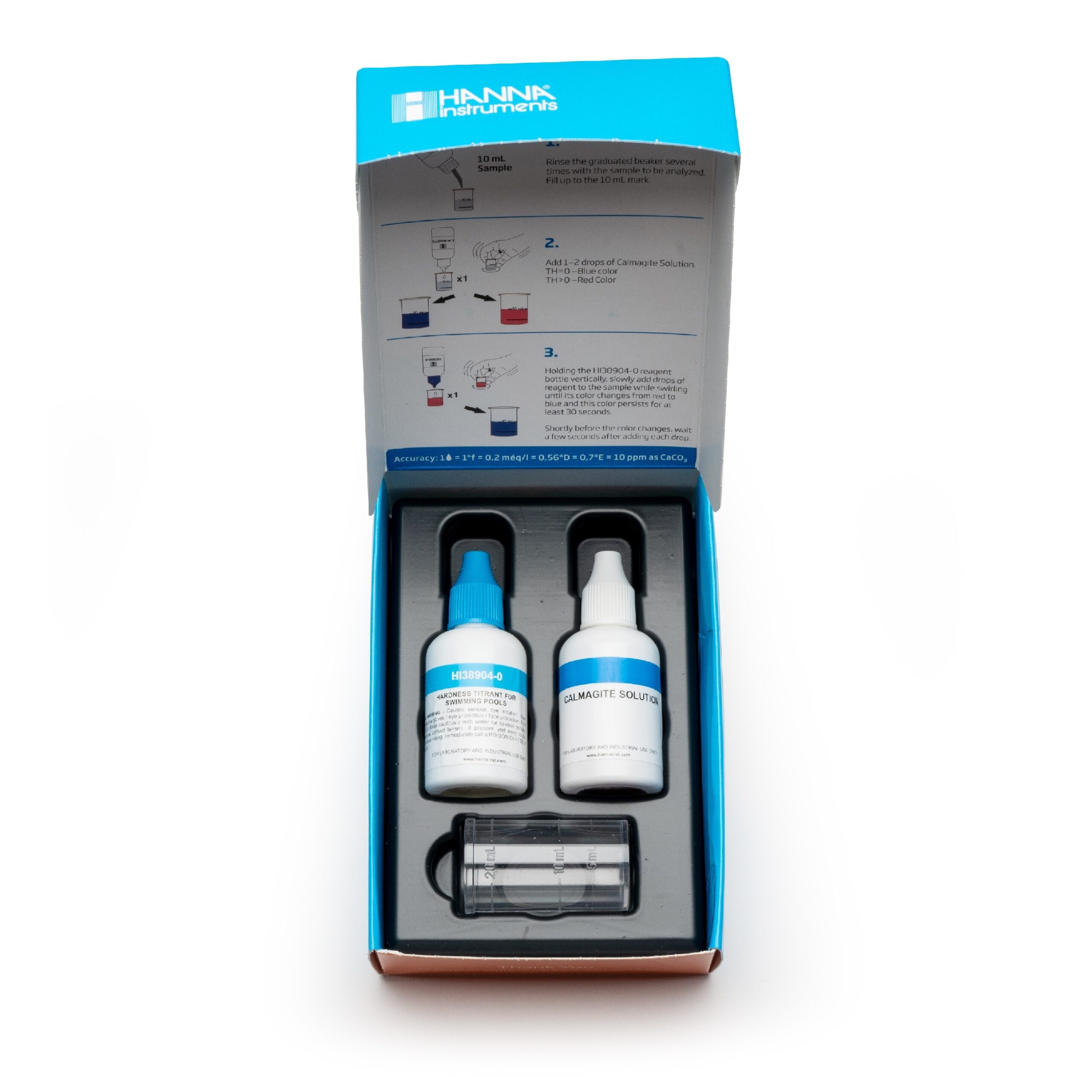 Bộ Dụng Cụ Đo Độ Cứng Tổng (0-80 TH) Chuyên Hồ Bơi Hanna HI38904 3 Bộ Dụng Cụ Đo Độ Cứng Tổng (0-80 TH) Chuyên Hồ Bơi Hanna HI38904 - Ảnh 3
