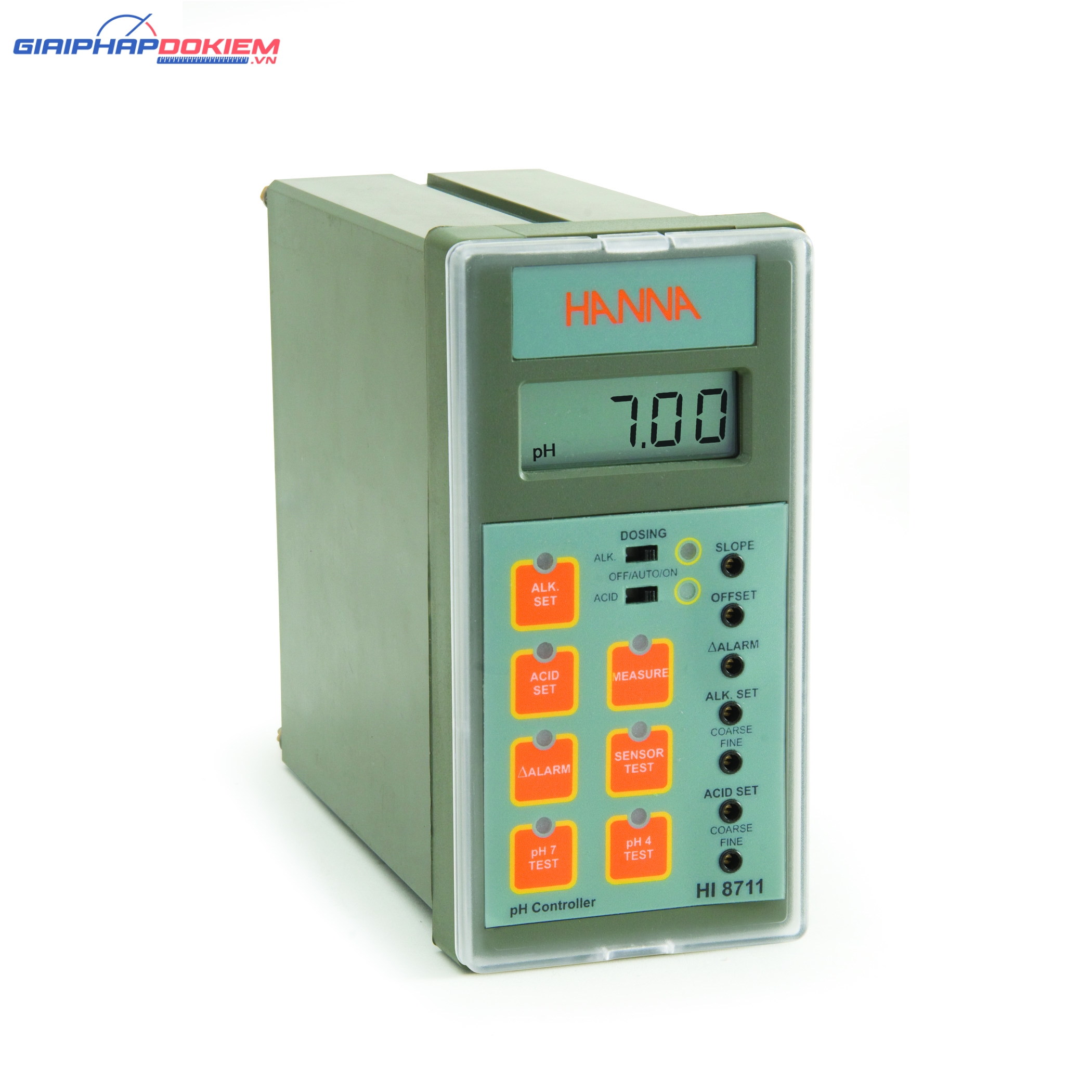 Bộ Kiểm Soát pH 2 điểm – ngõ ra analog 4 - 20mA Hanna HI8711 1 Bộ Kiểm Soát pH 2 điểm – ngõ ra analog 4 - 20mA Hanna HI8711