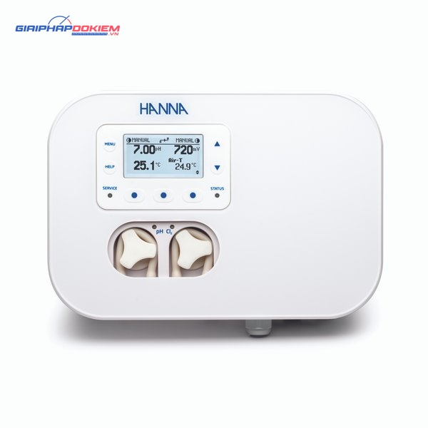 Bộ Kiểm Soát pH/Clorine Trong Bể Bơi, Kết Hợp Bơm Hanna Cloud Hanna BL132 1 Bộ Kiểm Soát pH/Clorine Trong Bể Bơi, Kết Hợp Bơm Hanna Cloud Hanna BL132