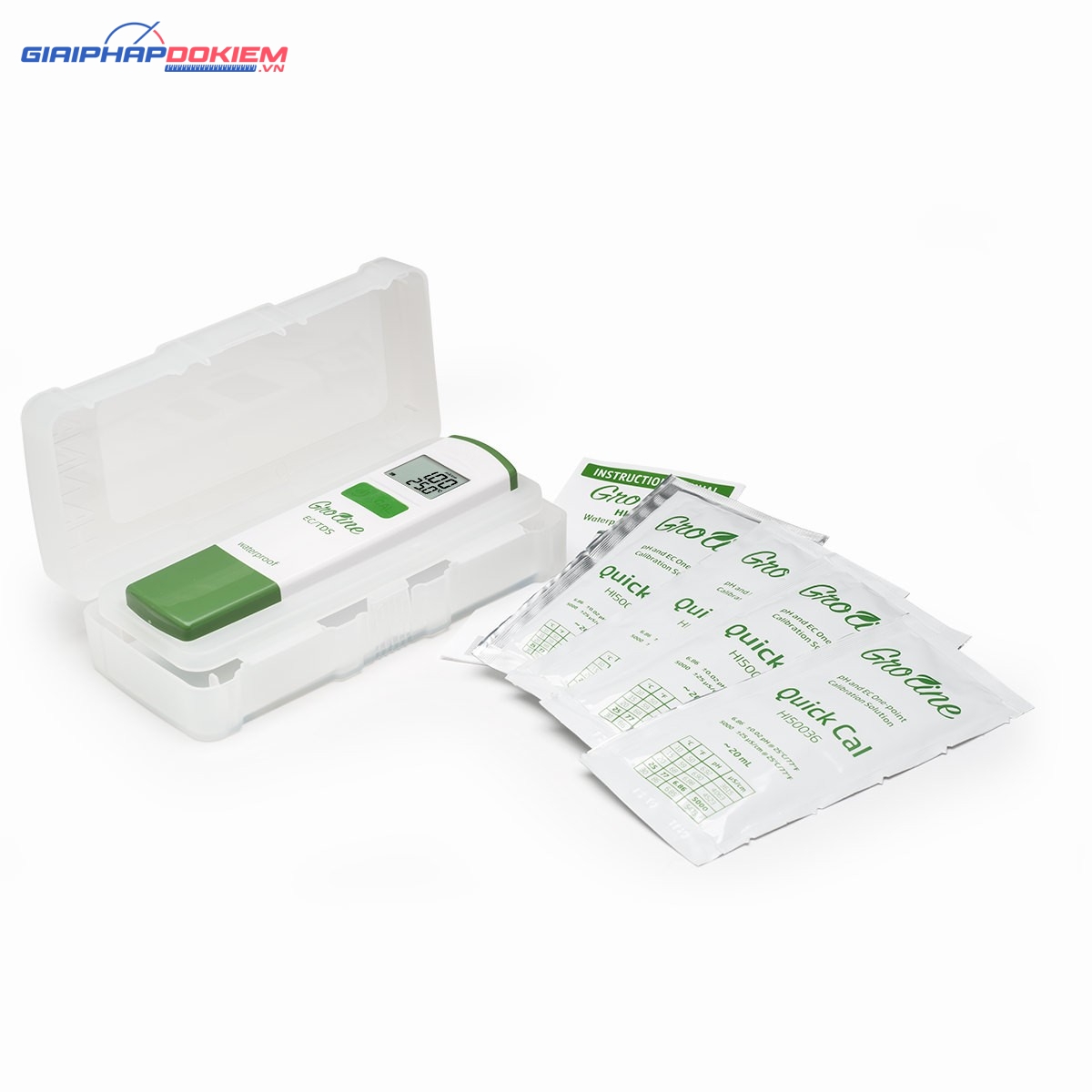 Bút Đo EC/TDS/Nhiệt Độ (ppm) Trong Thủy Canh GroLine Hanna HI98318 4 Bút Đo EC/TDS/Nhiệt Độ (ppm) Trong Thủy Canh GroLine Hanna HI98318 - Ảnh 4