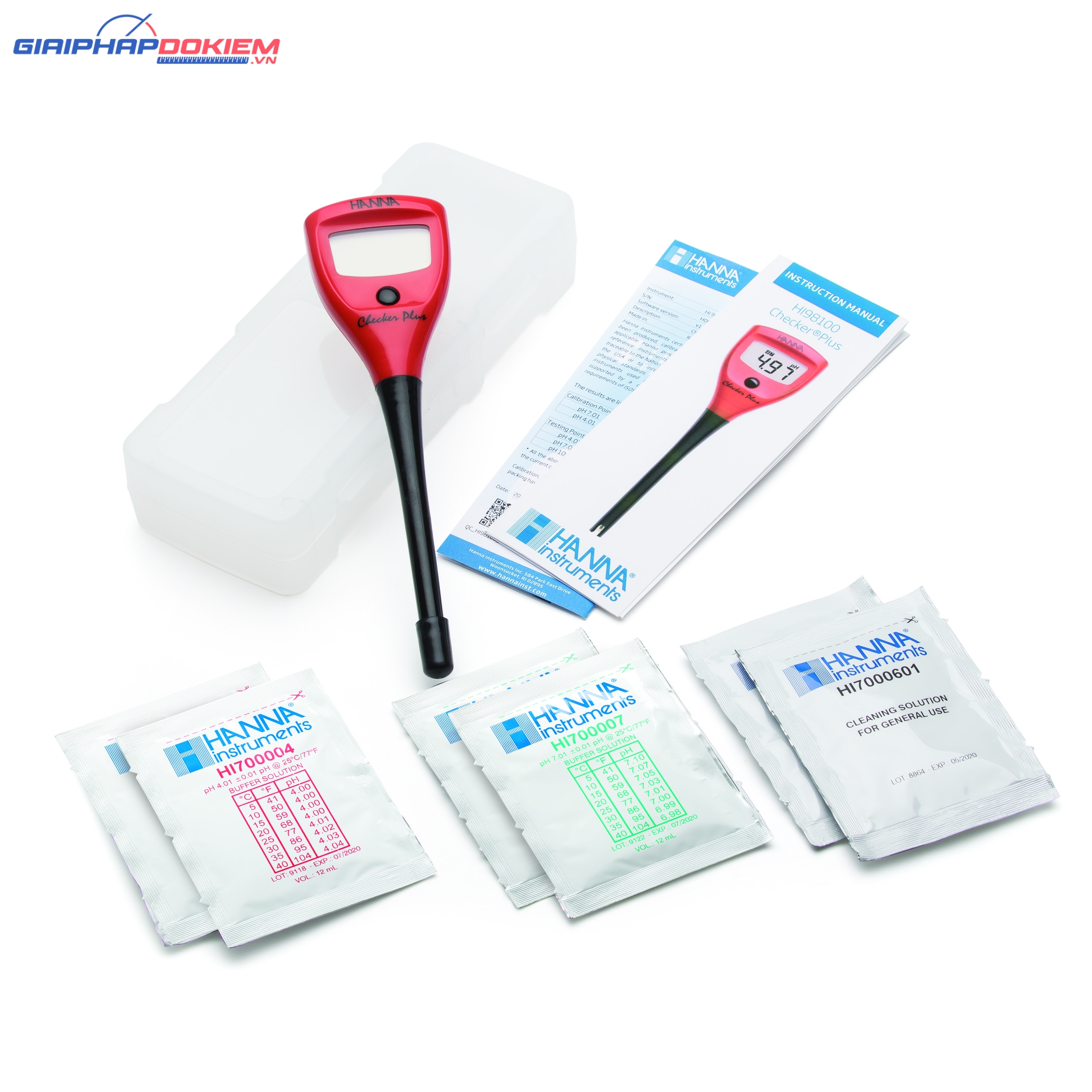 Bút Đo pH Checker Plus Hanna HI98100 5 Bút Đo pH Checker Plus Hanna HI98100 - Ảnh 5