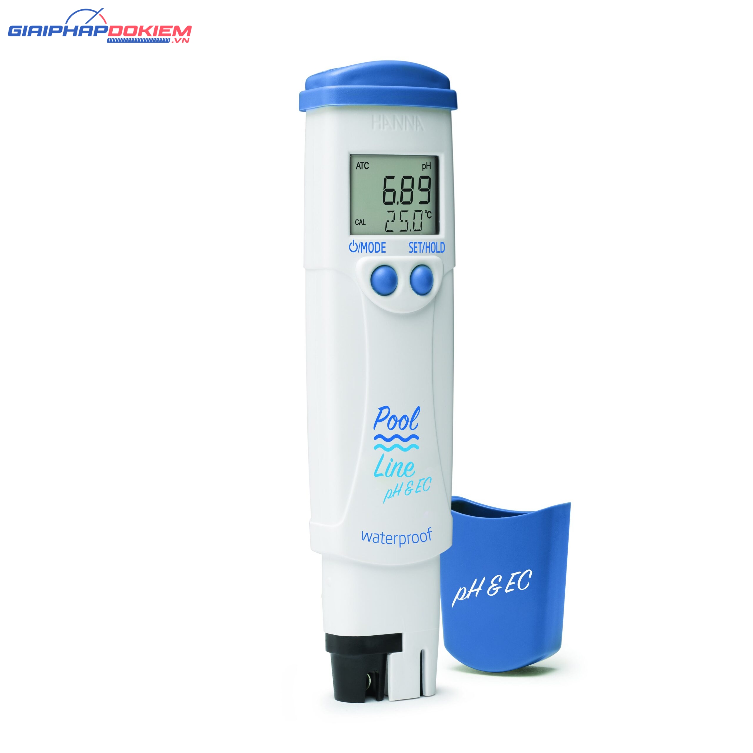 Bút Đo pH/Độ Dẫn /TDS/Nhiệt Độ Chuyên Trong Hồ Bơi Pool Line Hanna HI981304 2 Bút Đo pH/Độ Dẫn /TDS/Nhiệt Độ Chuyên Trong Hồ Bơi Pool Line Hanna HI981304 - Ảnh 2
