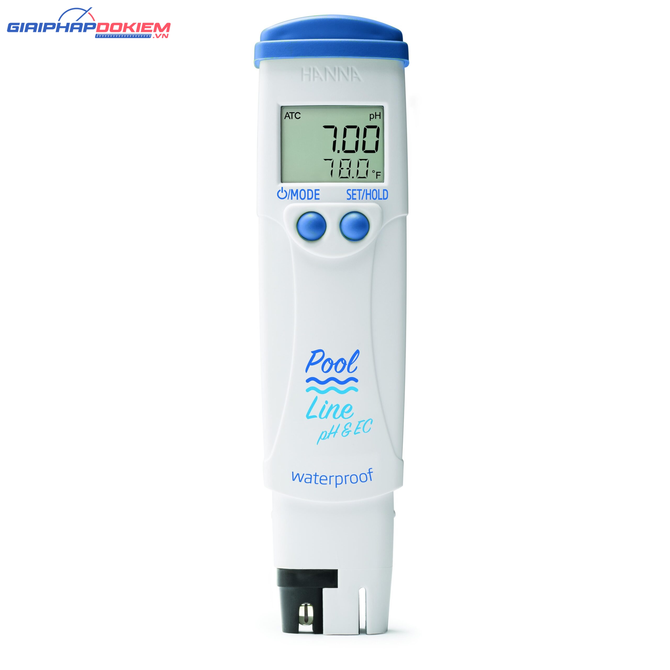 Bút Đo pH/Độ Dẫn /TDS/Nhiệt Độ Chuyên Trong Hồ Bơi Pool Line Hanna HI981304 1 Bút Đo pH/Độ Dẫn /TDS/Nhiệt Độ Chuyên Trong Hồ Bơi Pool Line Hanna HI981304
