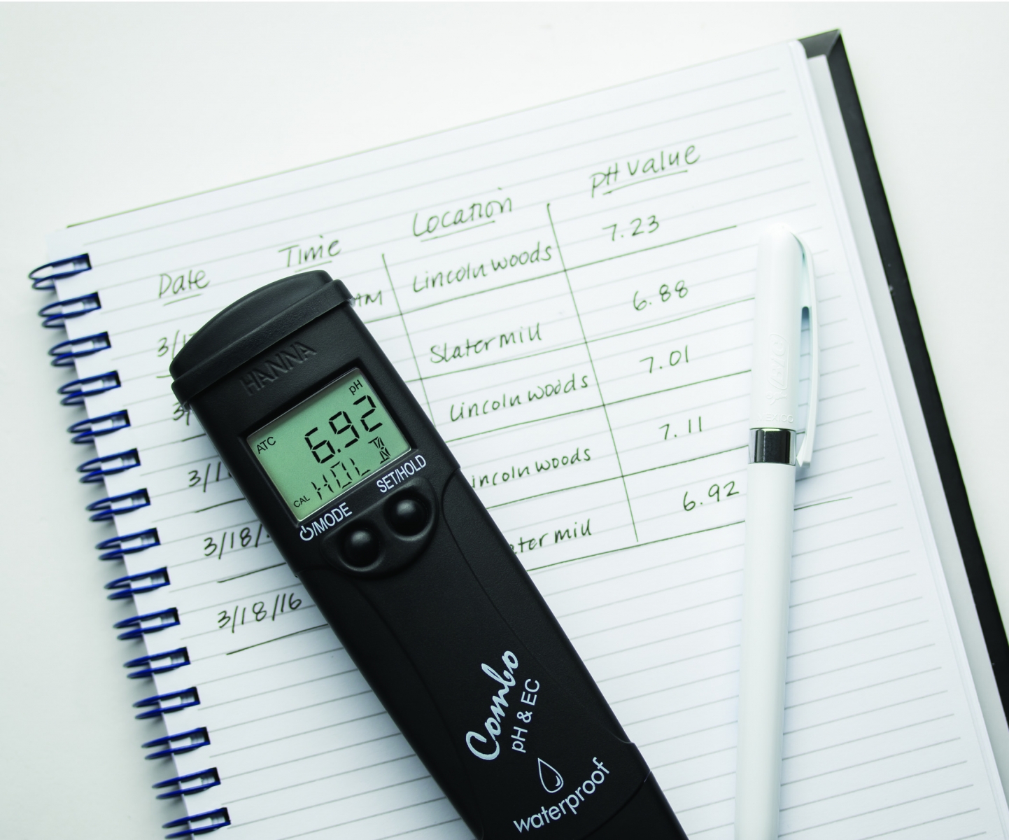 Bút đo pH/Độ dẫn /TDS/Nhiệt Độ (Thang Thấp) Hanna HI98129 Bút đo pH/Độ dẫn /TDS/Nhiệt Độ (Thang Thấp) Hanna HI98129