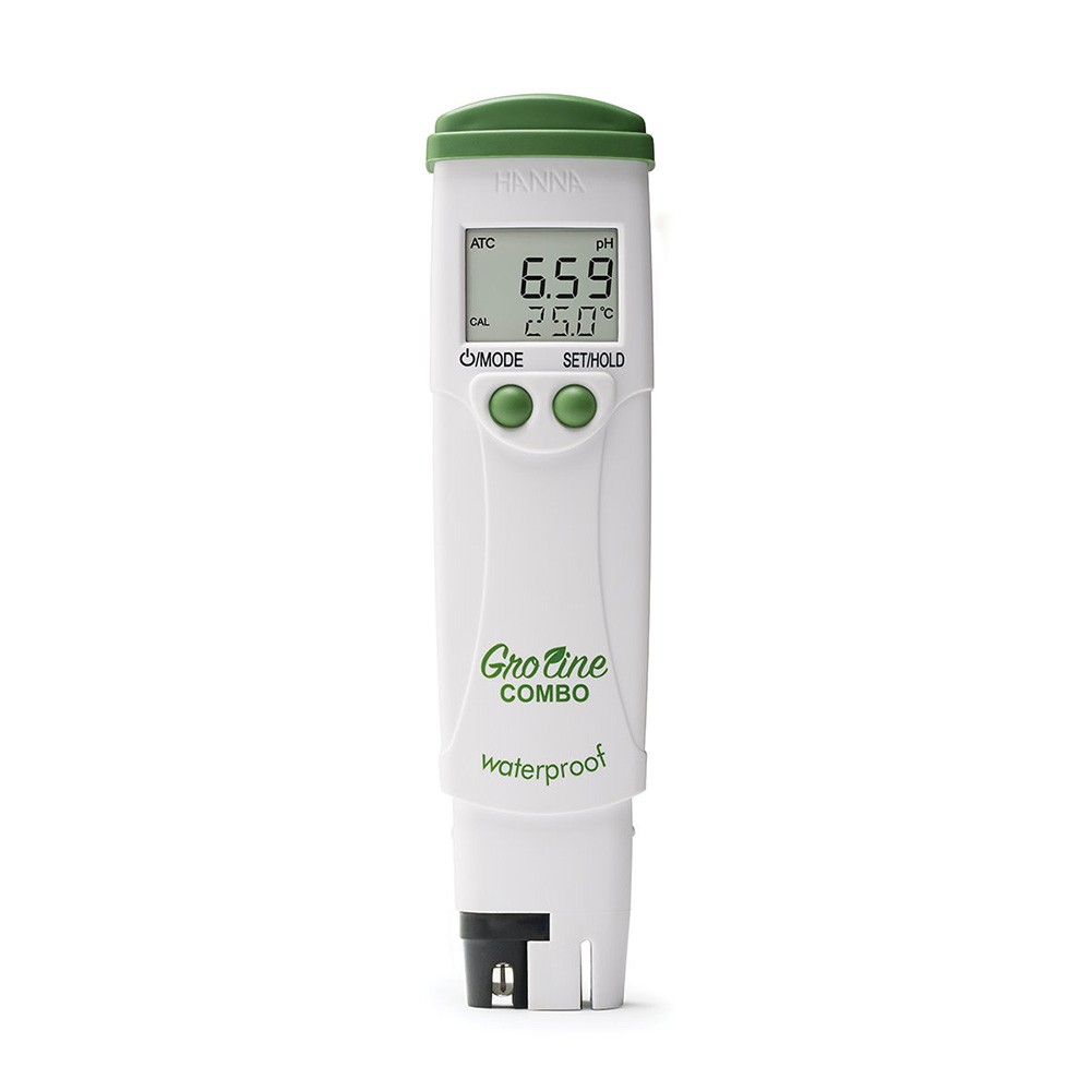 Bút Đo pH/EC/TDS/Nhiệt Độ GROLINE Chống Thấm Nước Trong Thủy Canh Hanna HI98131 1 Bút Đo pH/EC/TDS/Nhiệt Độ GROLINE Chống Thấm Nước Trong Thủy Canh Hanna HI98131