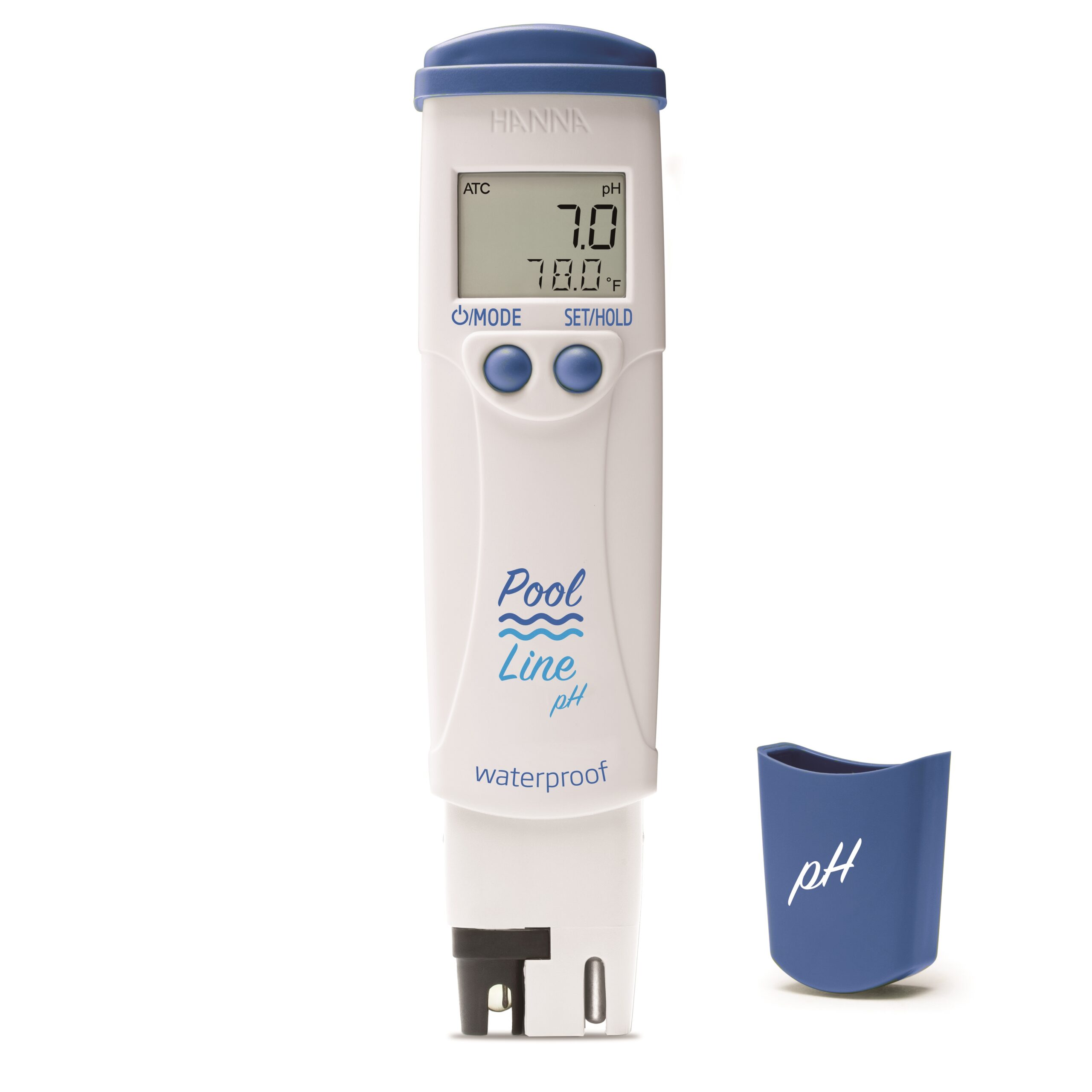 Bút đo pH/Nhiệt Độ Chuyên Trong Hồ Bơi PoolLine Hanna HI981274 1 Bút đo pH/Nhiệt Độ Chuyên Trong Hồ Bơi PoolLine Hanna HI981274