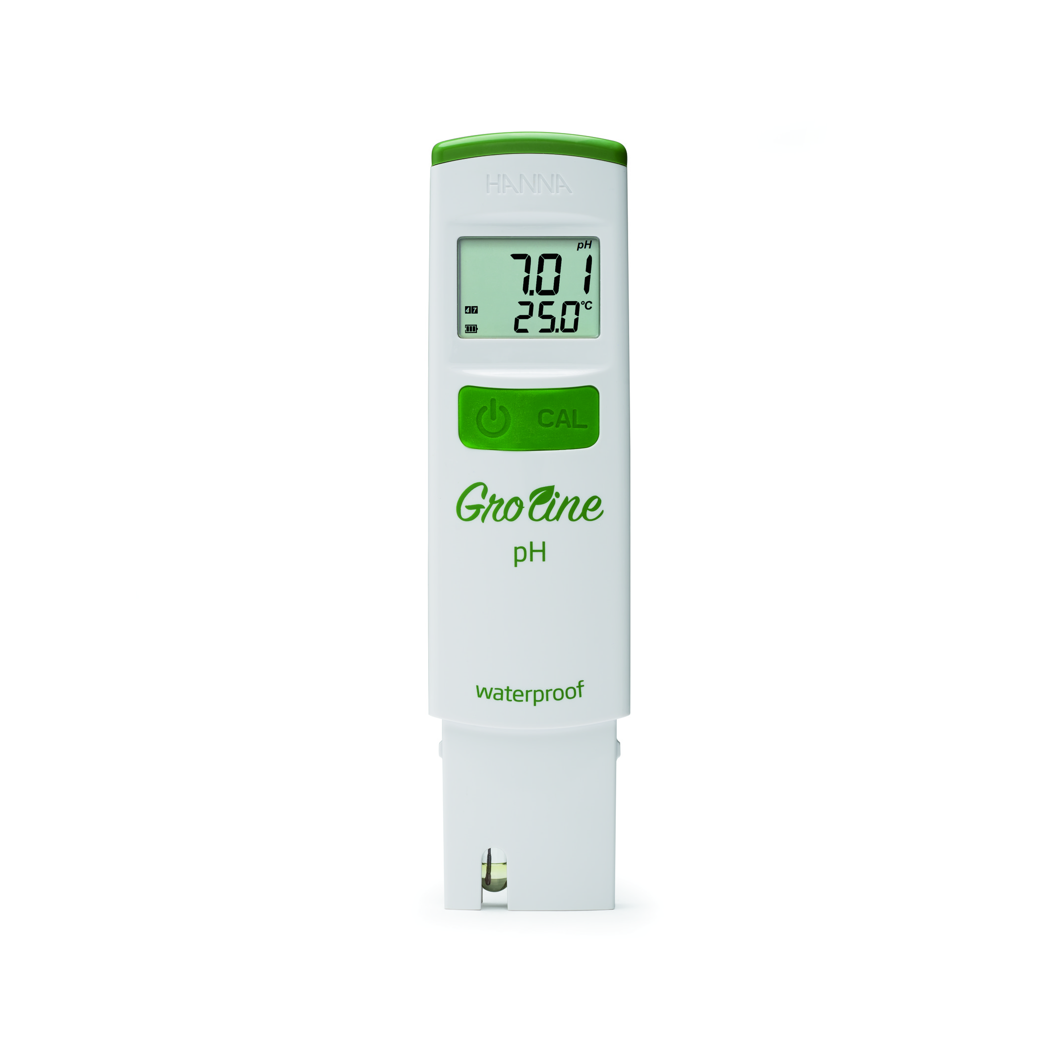 Bút Đo pH/Nhiệt Độ Chuyên Trong Thủy Canh GroLine Hanna HI98118 4 Bút Đo pH/Nhiệt Độ Chuyên Trong Thủy Canh GroLine Hanna HI98118 - Ảnh 4